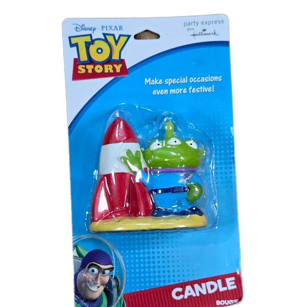 Deadstock 2010 Disney Pixar Toy Store Alien Birthday Candle
